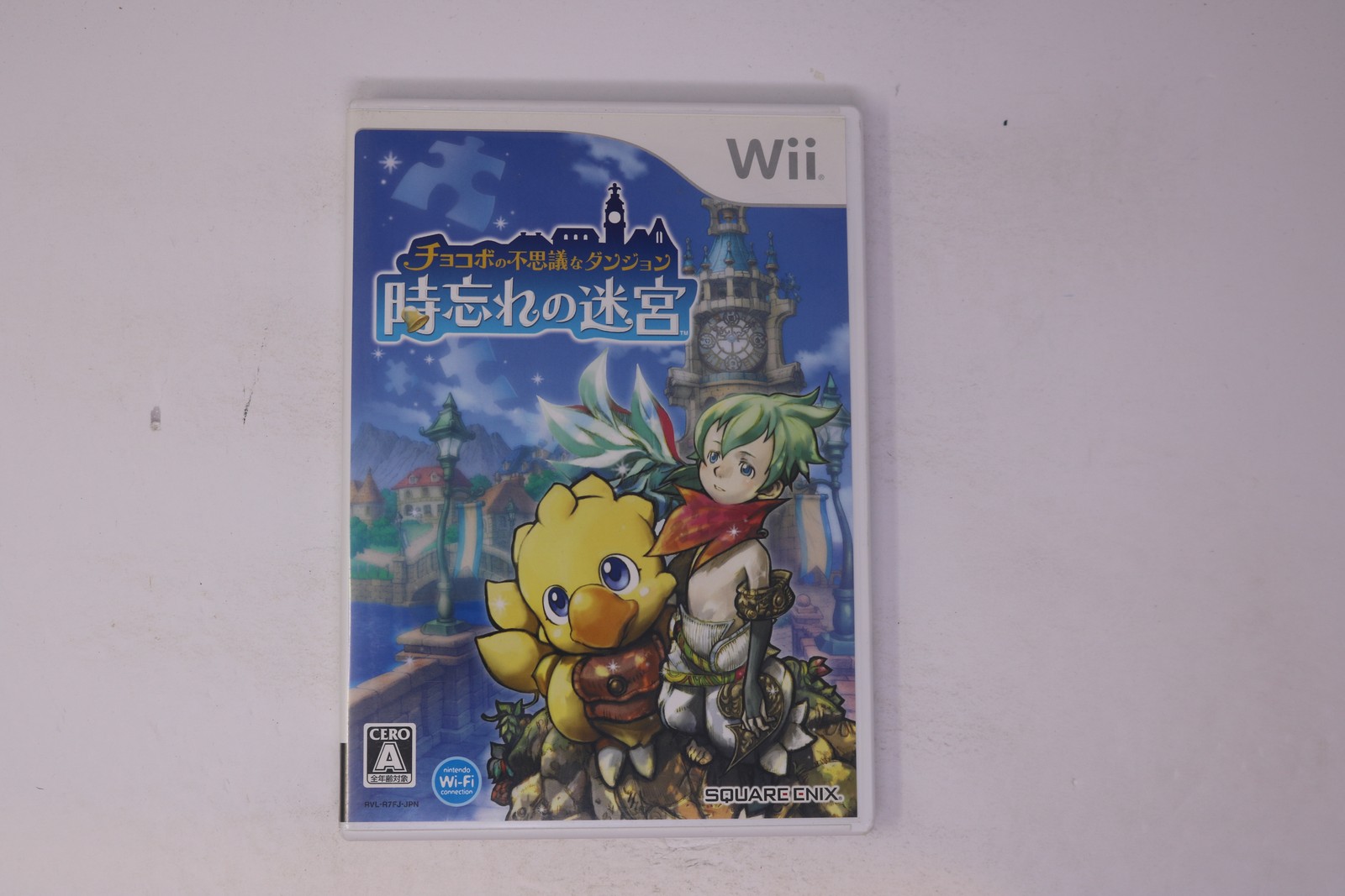 Chocobo no Fushigi na Dungeon Toki Wasure no Meikyuu Wii JPN (Region Locked)