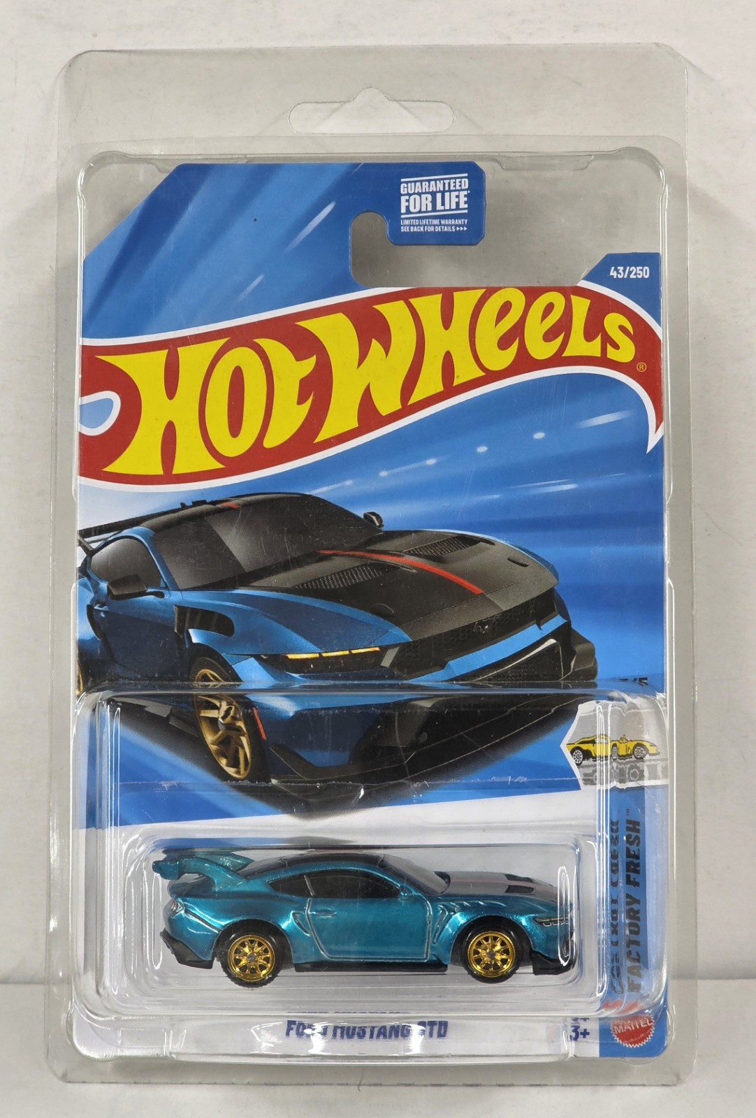 2026 Hot Wheels SUPER TREASURE HUNT Ford Mustang GTD In Protector 