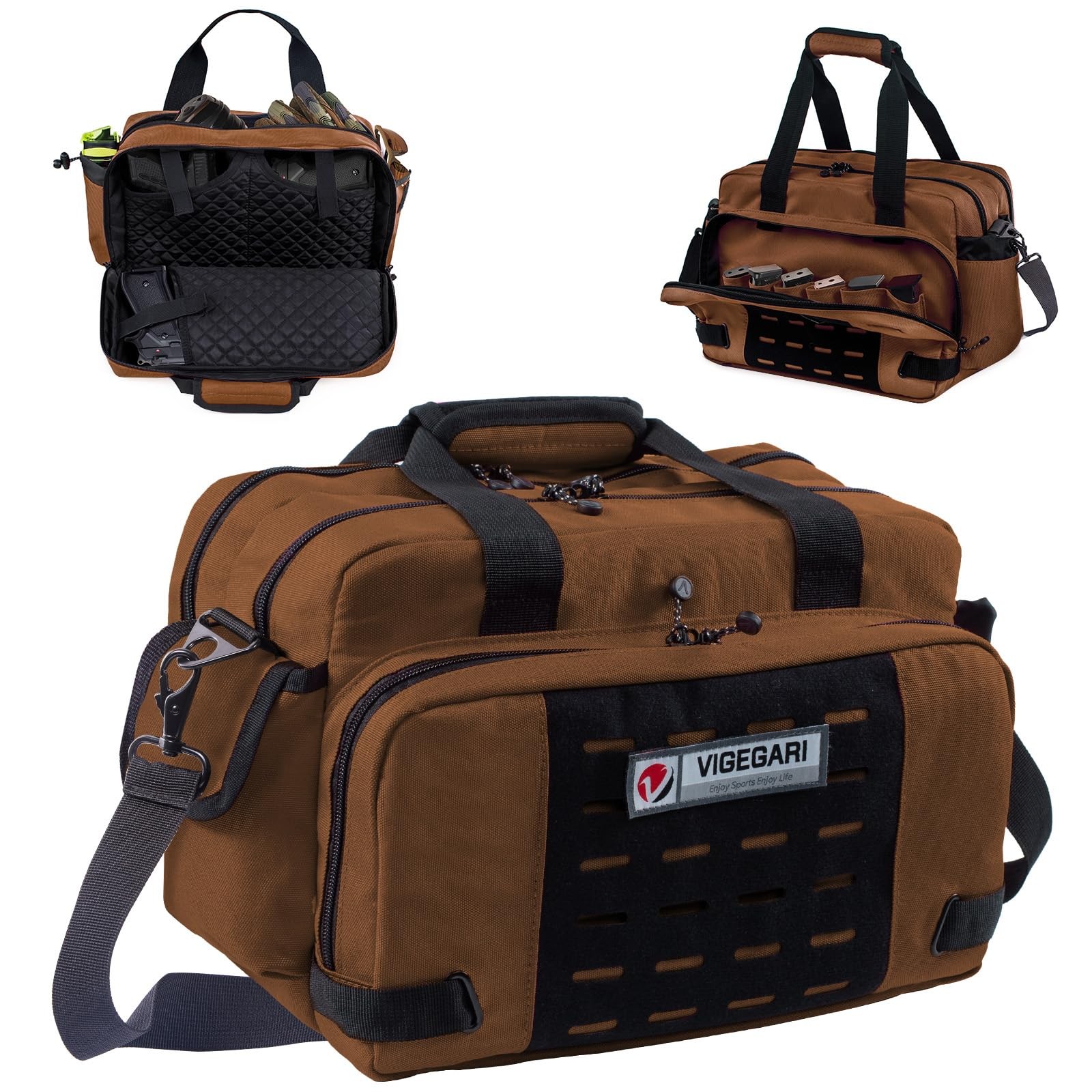 Range Bag Shooting, Bag for Pistols, Case for Handguns, Bag, Case for Handgun...