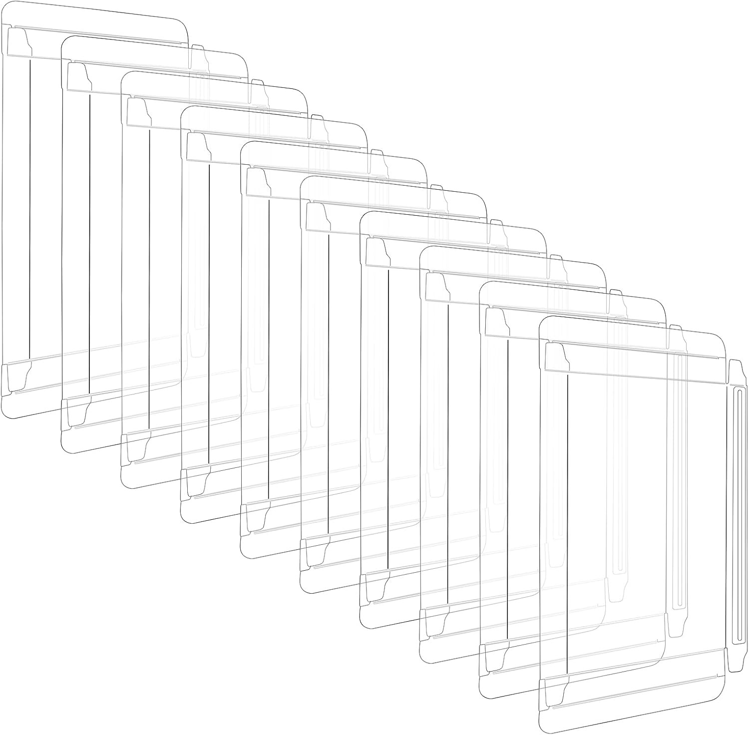 10 Steelbook Box Protectors/Protective Sleeves Cases/Clear Slipcovers G2