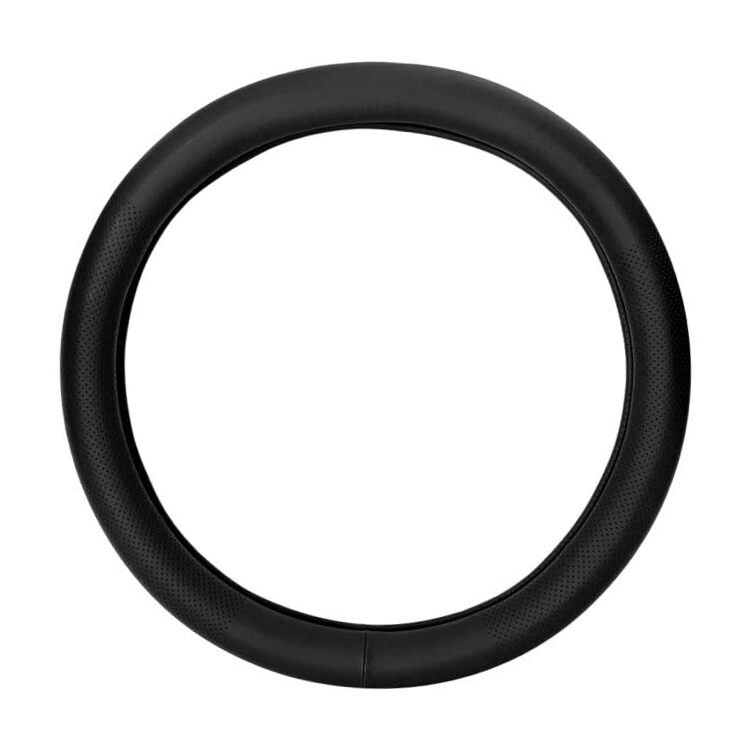 Car Steering Wheel Cover, Premium Leather Steering Wheel Sleeve with Anti Round