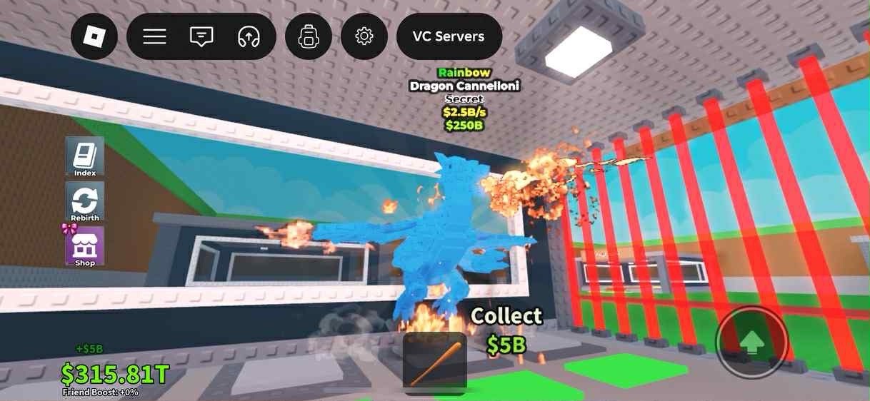 Roblox Rainbow Secret Dragon Cannelloni Game Item Asset