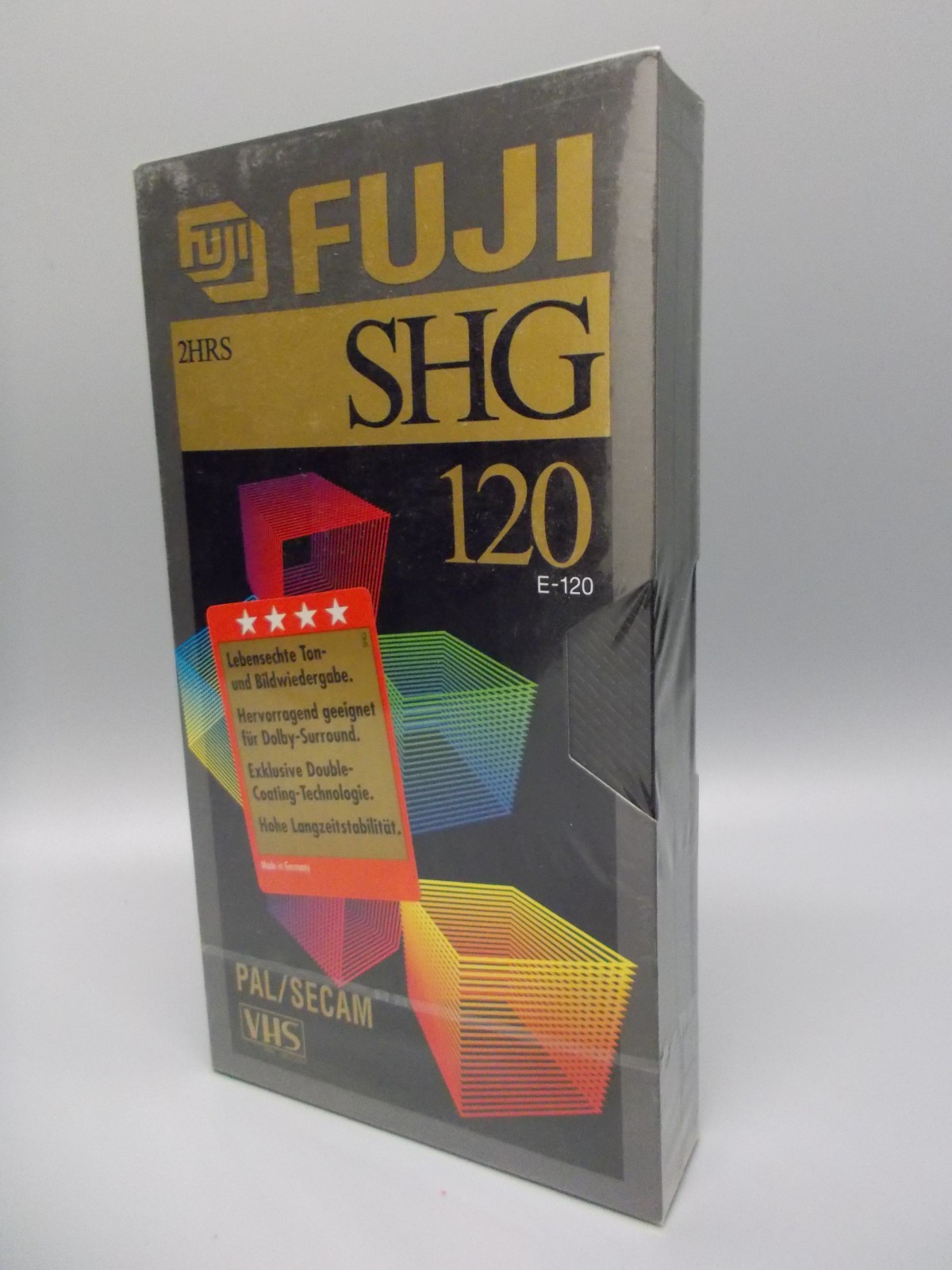 Fuji SHG, VHS Video Cassette, 120Min/2Hrs, OVP/New. #K-487-04
