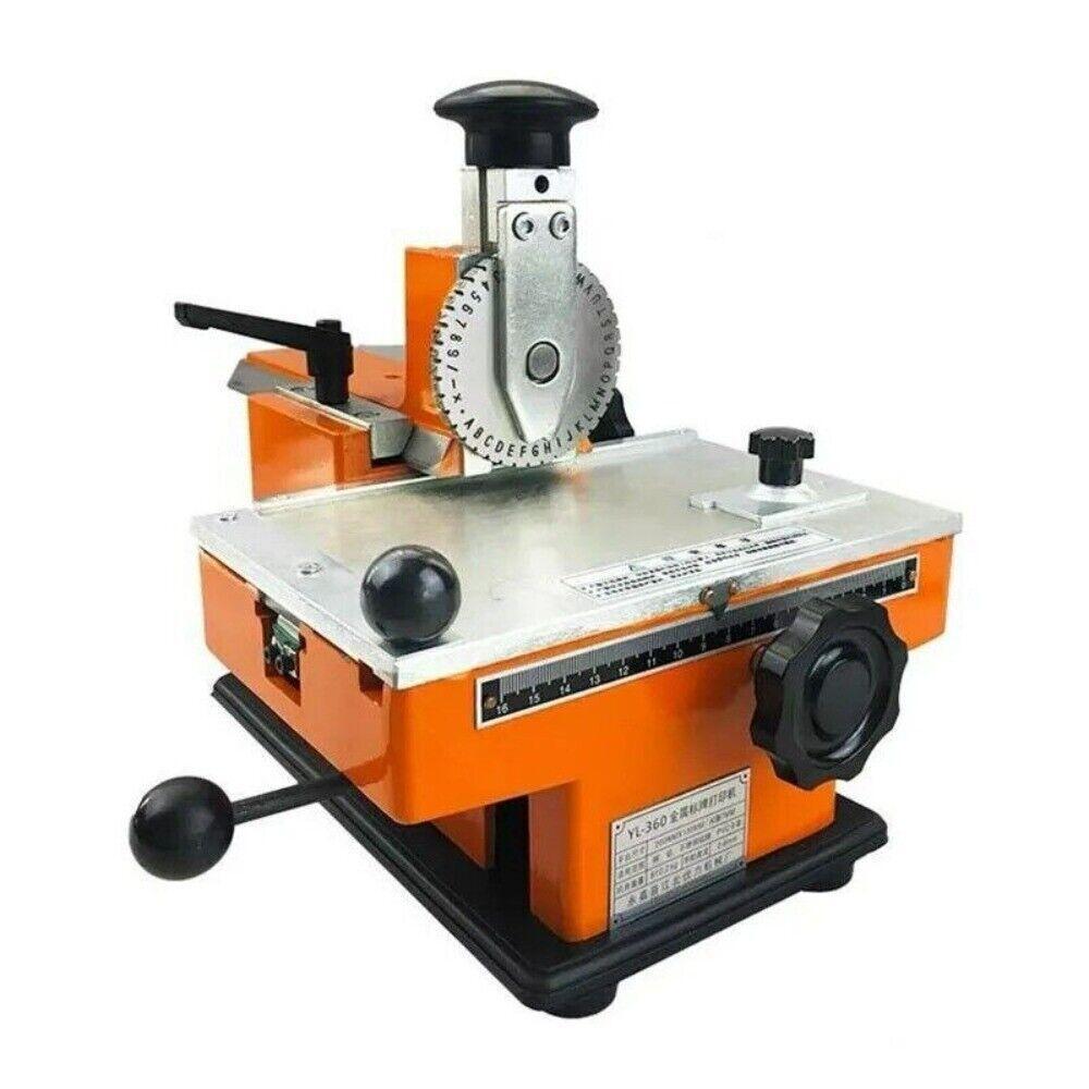 Semi-automatic Engraving Machine Metal Card Engraving Label and Marking Tool