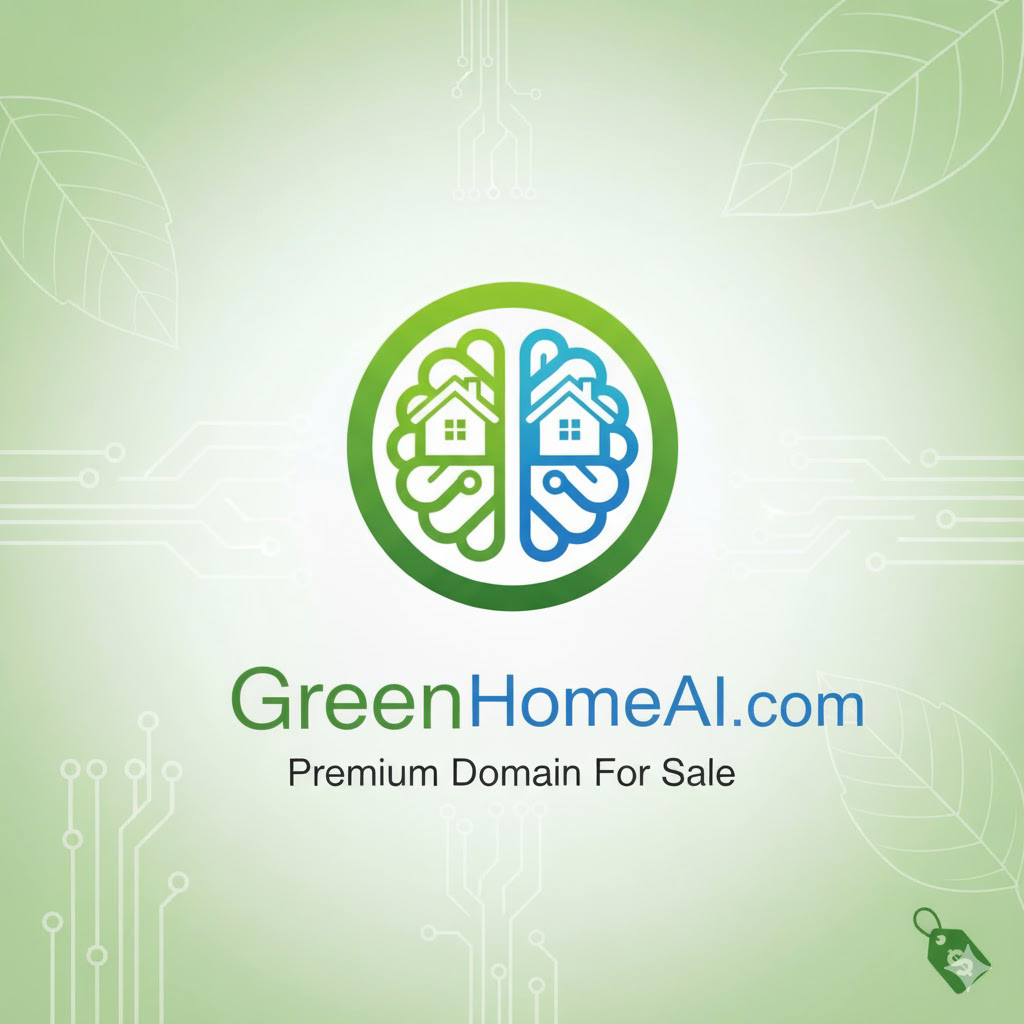 GreenHomeAI.com - Premium Domain Name for Sale