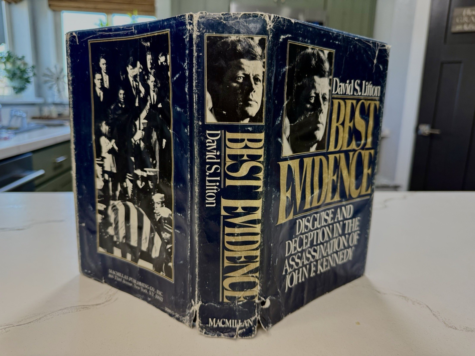 David S. Lifton Best Evidence Hardcover Illustrated Macmillan 1980 JFK 1st Ed. 