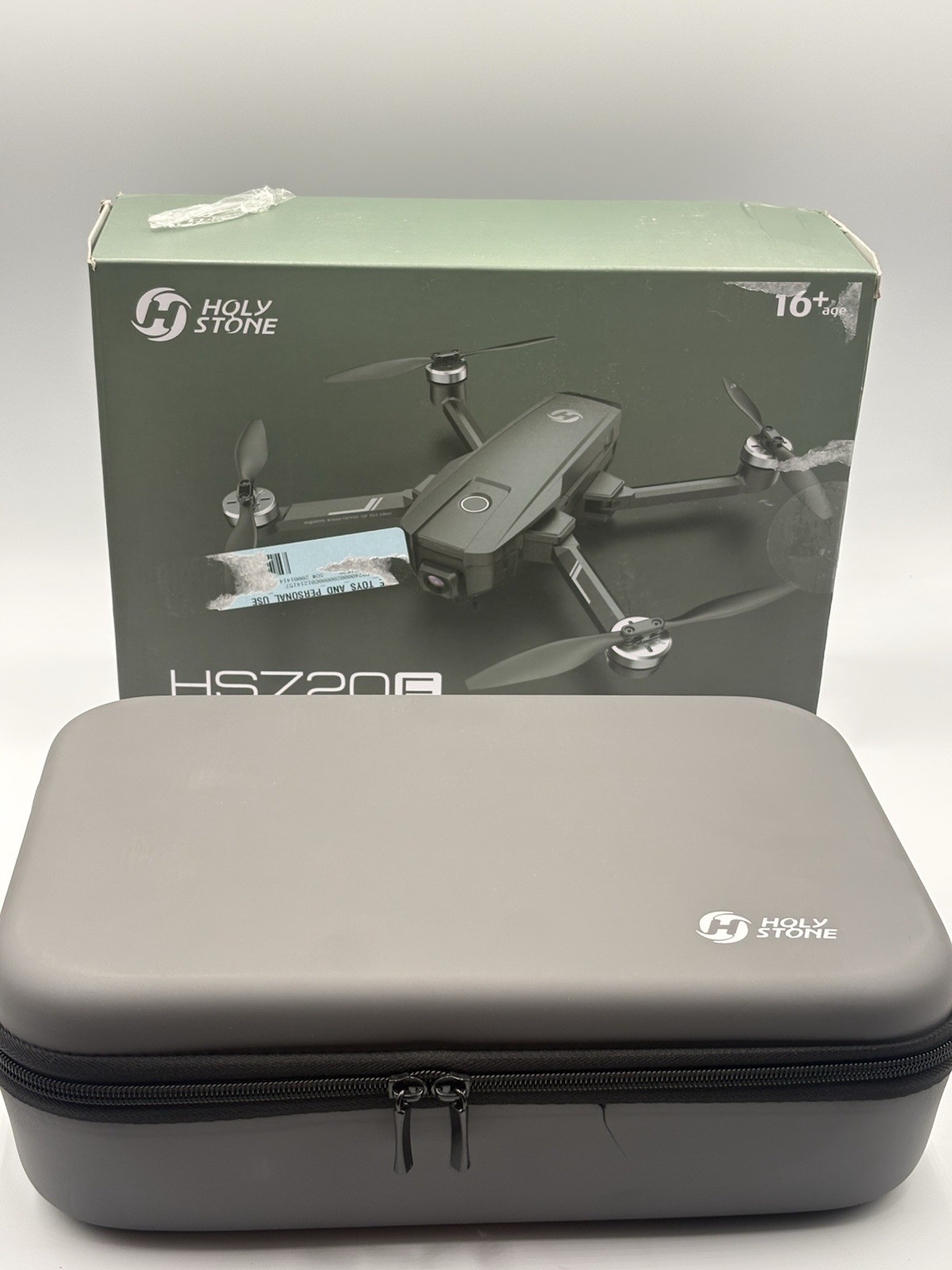 Holy Stone HS720E GPS Drone 4K EIS Camera Brushless Motor Grey - Open Box
