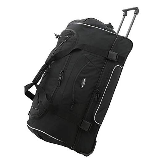  Adventure Upright Rolling Duffel Bag 36 Inch 119.0L Black