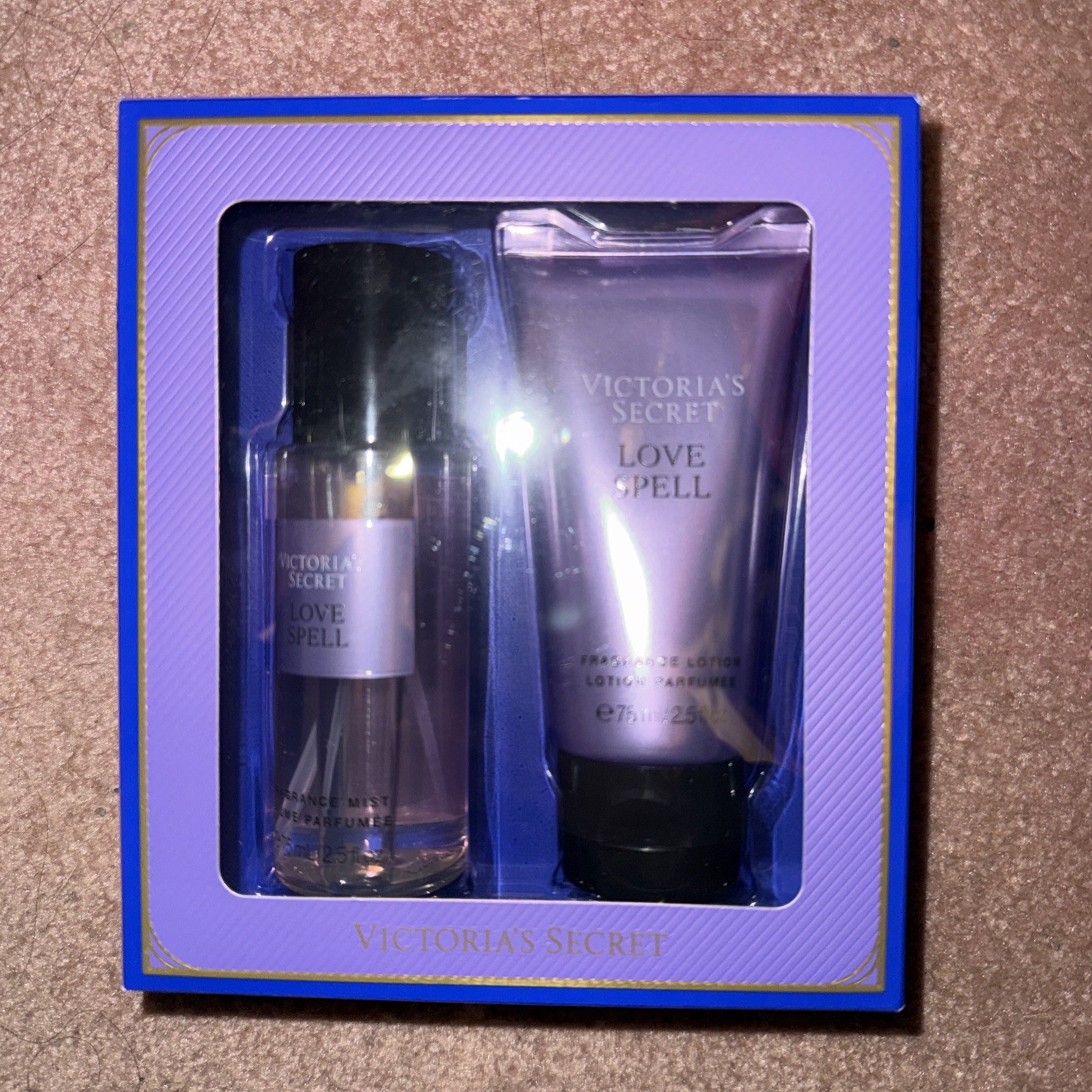 Victoria’s Secret Love Spell Gift Set Body Spray Must And Body Lotion Brand New!