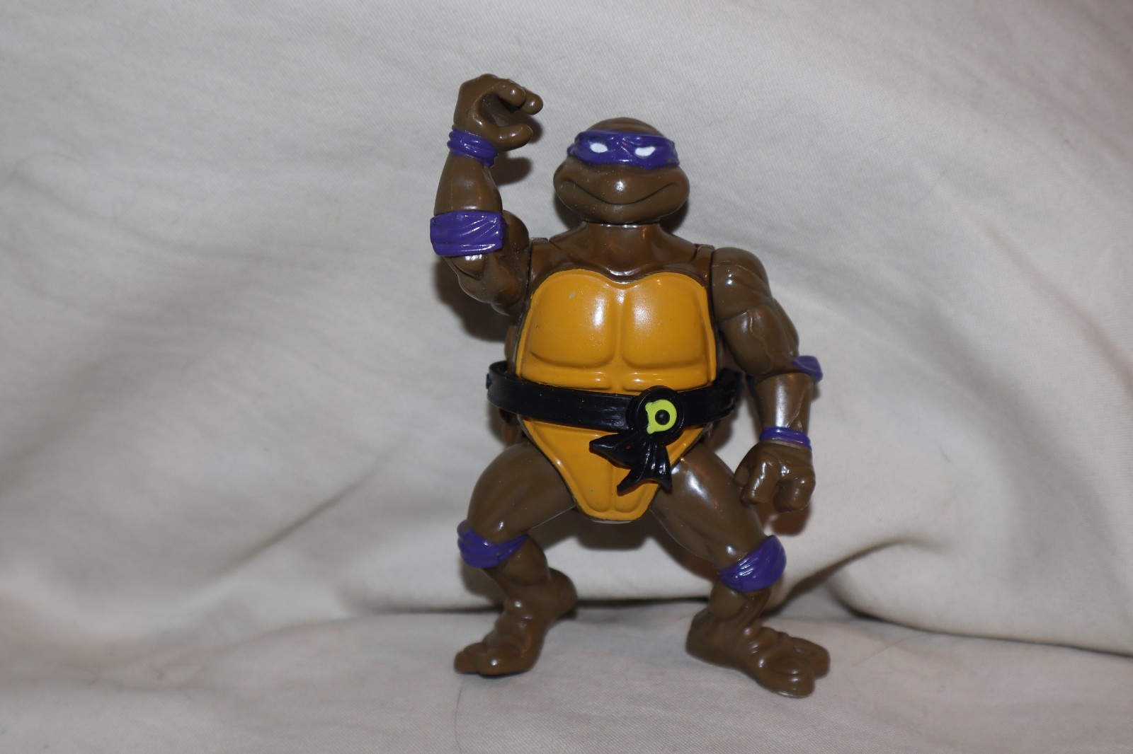 1991 TMNT Playmates Head Dropping Donatello Ninja Turtle Toy Action Figure