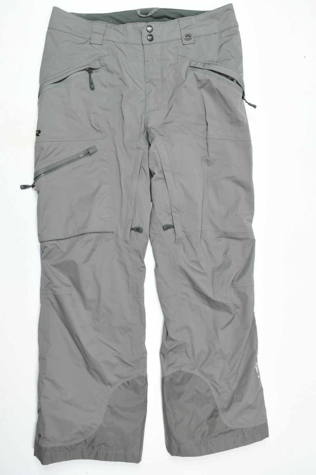 Outdoor Research Igneo Ski Pants Mens Medium Gray Waterproof Regular Fit Winter