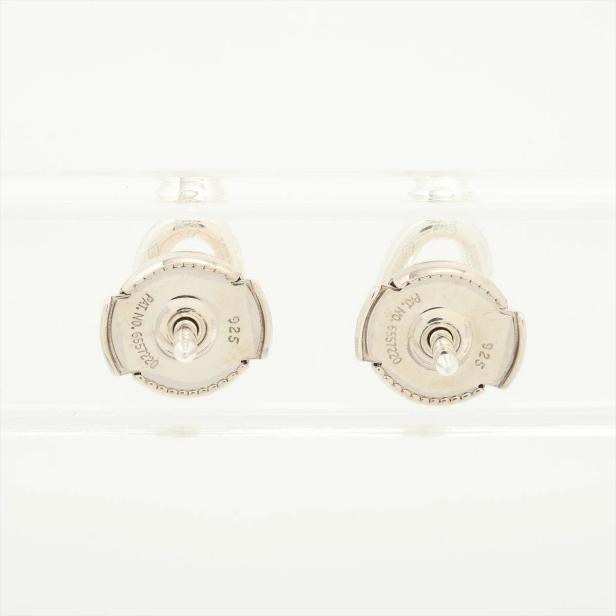 Used Hermes Chaine d Ancre 2025 Earrings (for both ears) 925 1.9g Silver