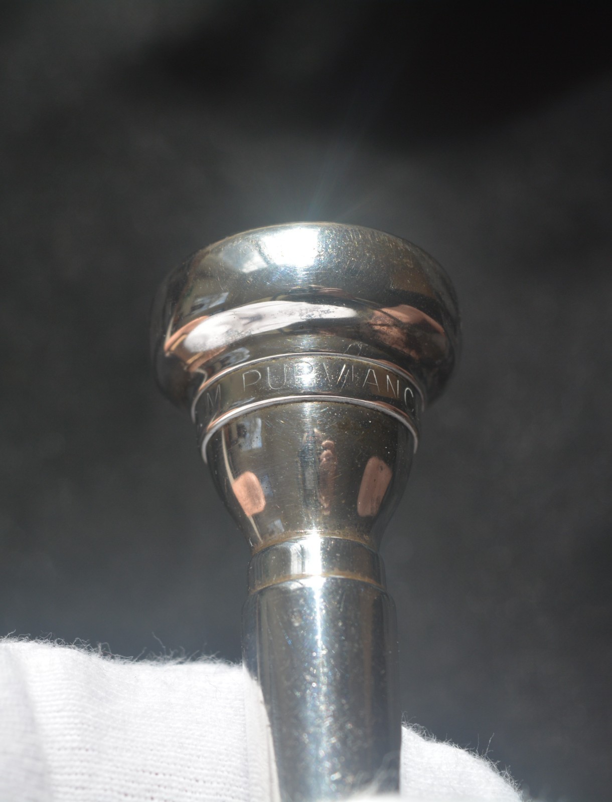 C.M. Purviance 7C3 Los Angeles Trumpet Mouthpiece Vintage