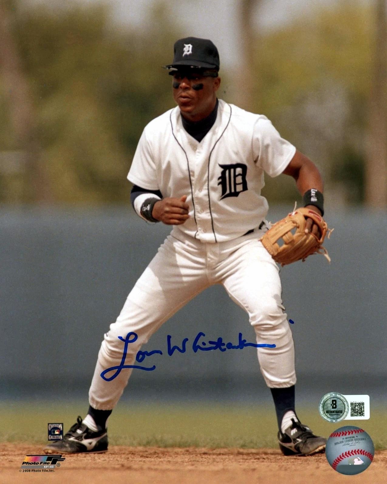Lou Whitaker DETROIT TIGERS Signed Autographed REPRINT 8x10 Photo RP