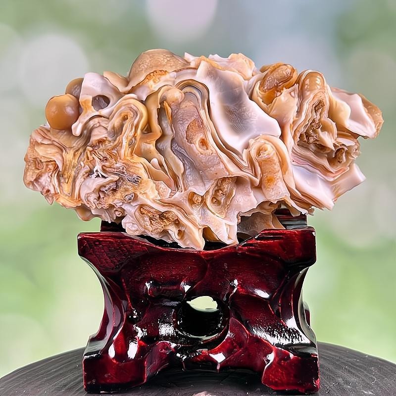 China Inner Mongolia Weathered Gobi Agate Viewing Stone Designer