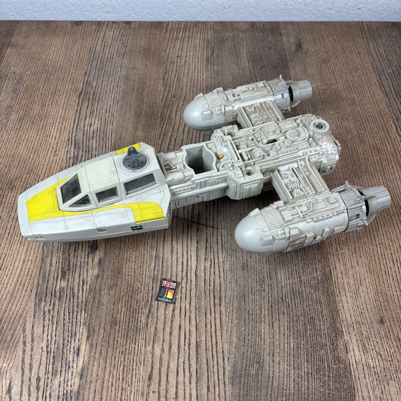 Y-Wing Fighter Incomplete Star Wars ROTJ 1983 Kenner Vintage W/Canopy