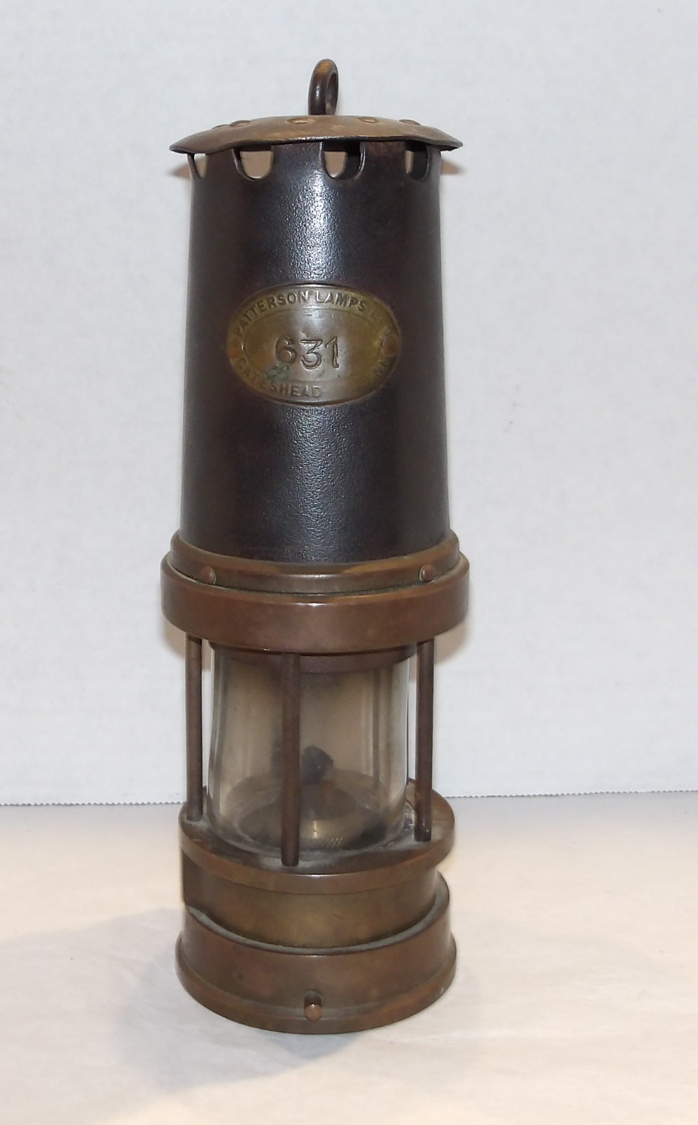 Vintage Patterson Lamps Miners Lamp Lantern