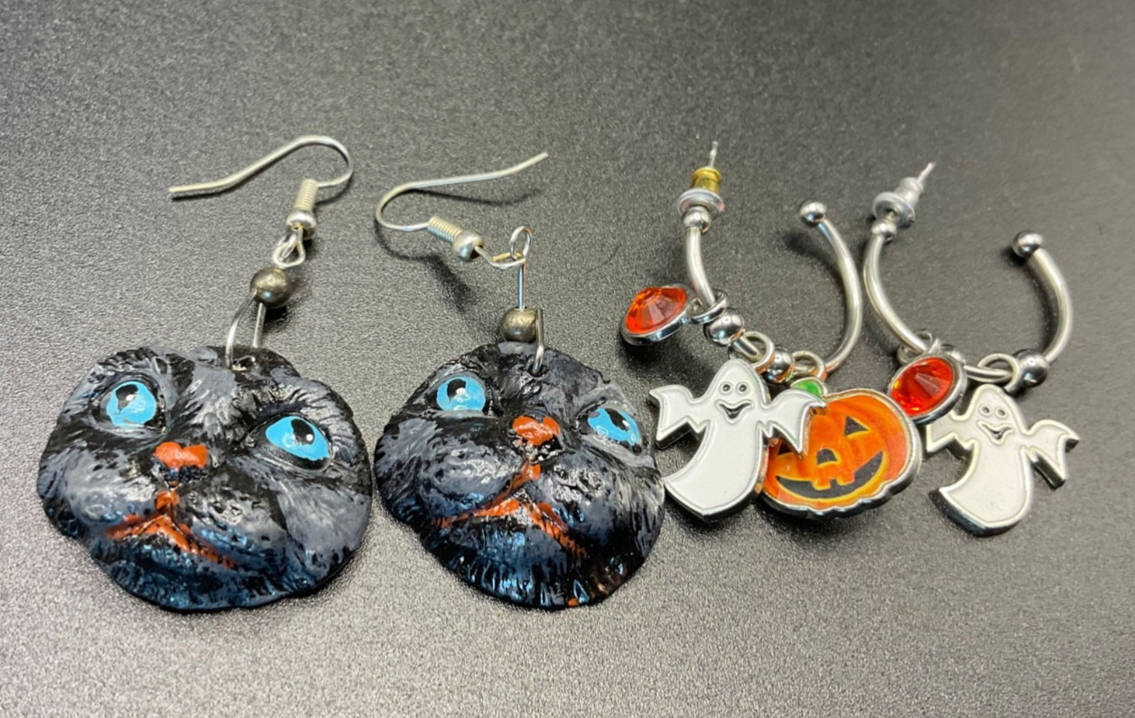 halloween jewelry lot