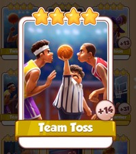 coin master Team Toss card