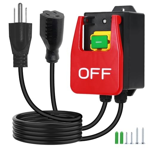 New Version 110V to 120V Single Phase On/Off Switch,Emergency JTKG-off-us-2m