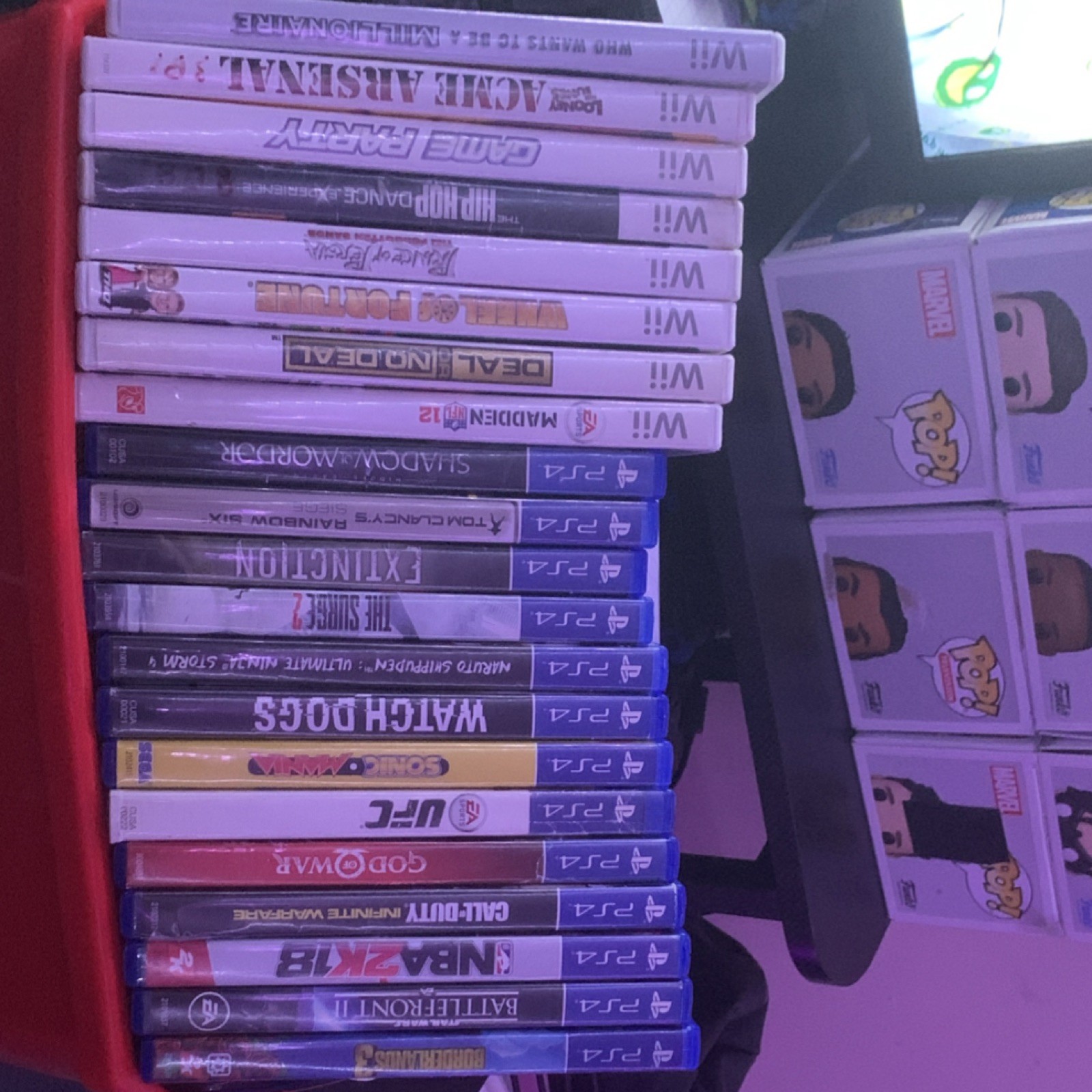 Sony Nintendo PS4 Wii Game Lot Rockstar Capcom Square Enix Action Shooter Sports