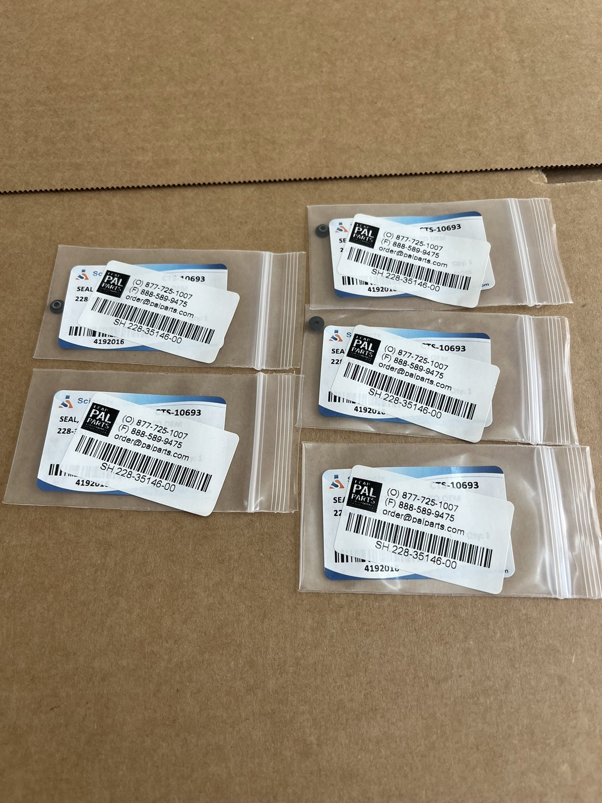 5 X Brand New SHIMADZU 228-35146 Liquid Phase Plunger Rod Seal Ring 228-35146