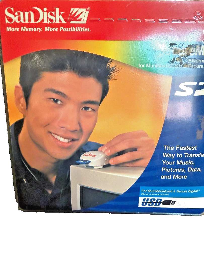 Vintage Never Opened SanDisk SecureMate