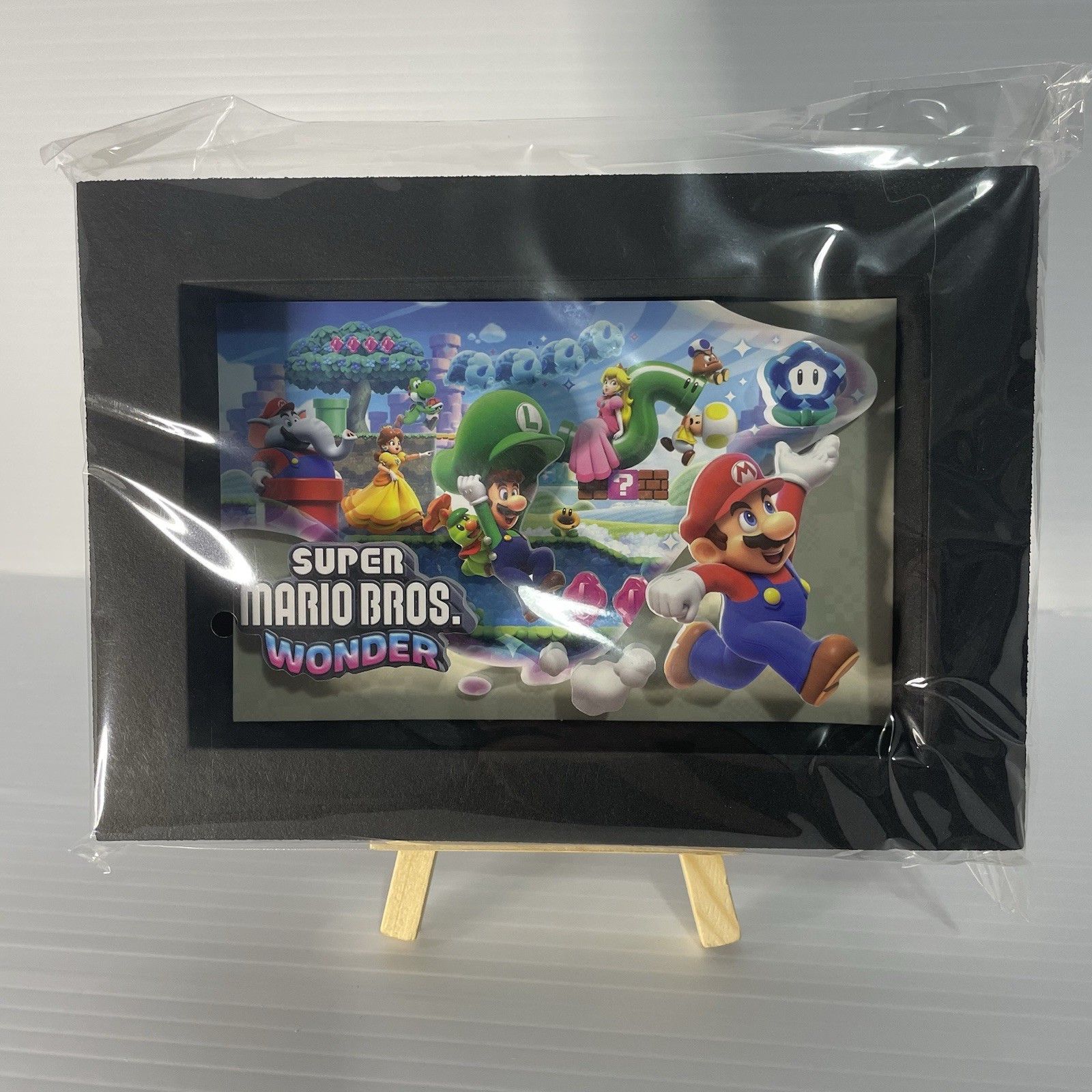 Super Mario Bros Wonder Shadow Box Target Promo Bonus Sealed Nintendo Switch New