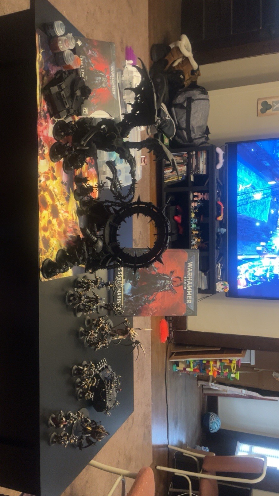 warhammer 40k chaos space marines army lot