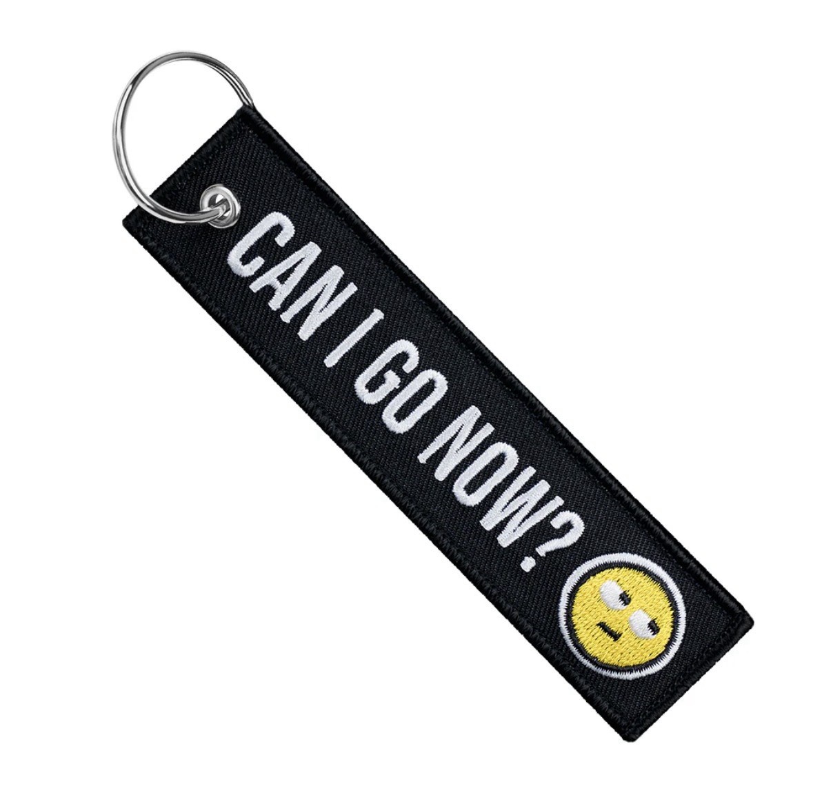 Can I Go Now? - Motorcycle Keychain