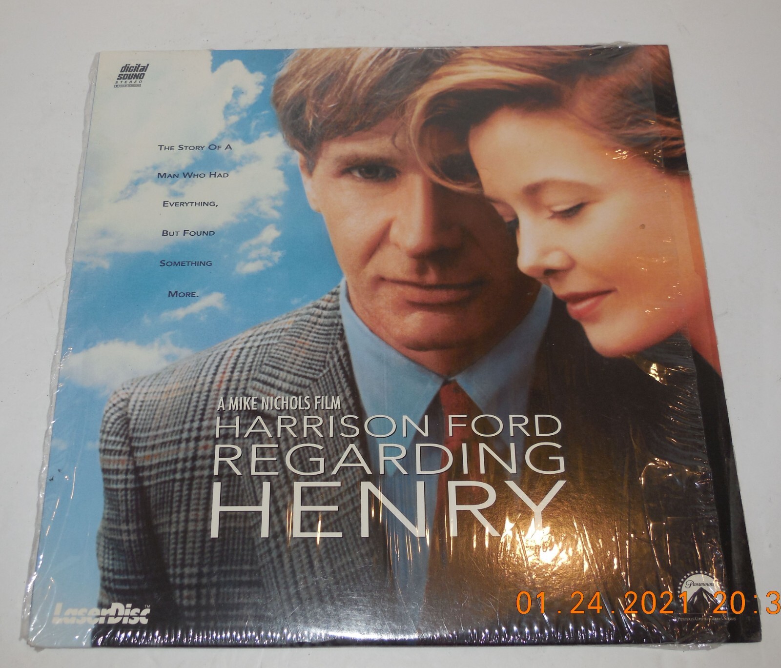 Laserdisc 1991 Regarding Henry Harrison Ford Annette Bening