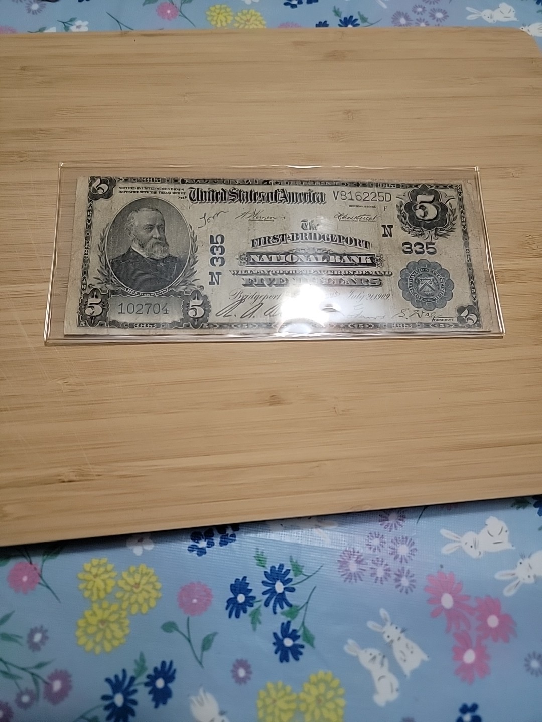 National Bank Connecticut  $5 1902 National Banknote