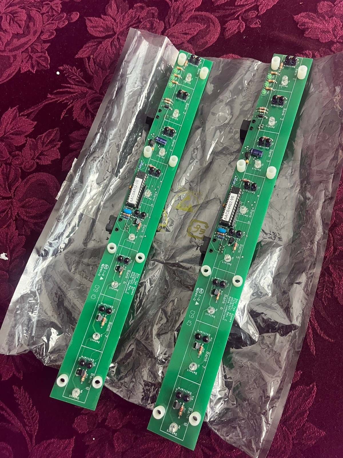 2 BAY TEK ENTERTAINMENT AACB4402 Prize Chute Sensors NOS