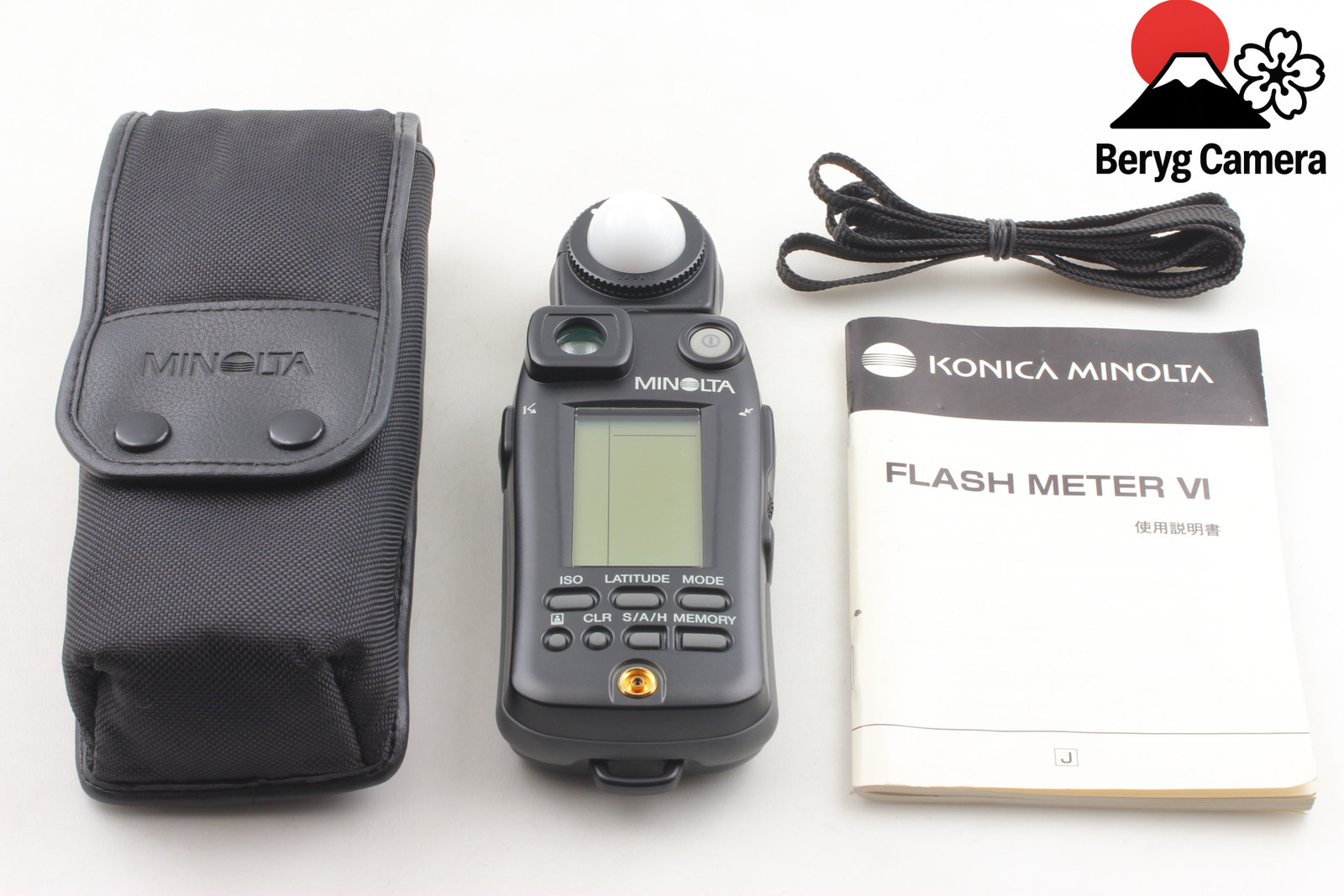 [MINT in Case] Konica Minolta Flash Meter VI Light Exposure Meter From JAPAN