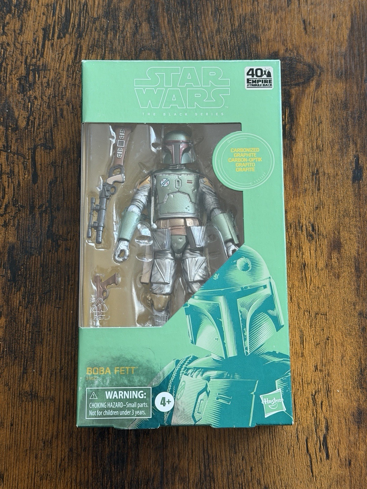 Star Wars The Black Series Carbonized Boba Fett 6" Figure New
