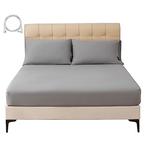 Grounding Sheets King Size, 12% Silver Fiber + 88% King - 78"x80"x15" Gray