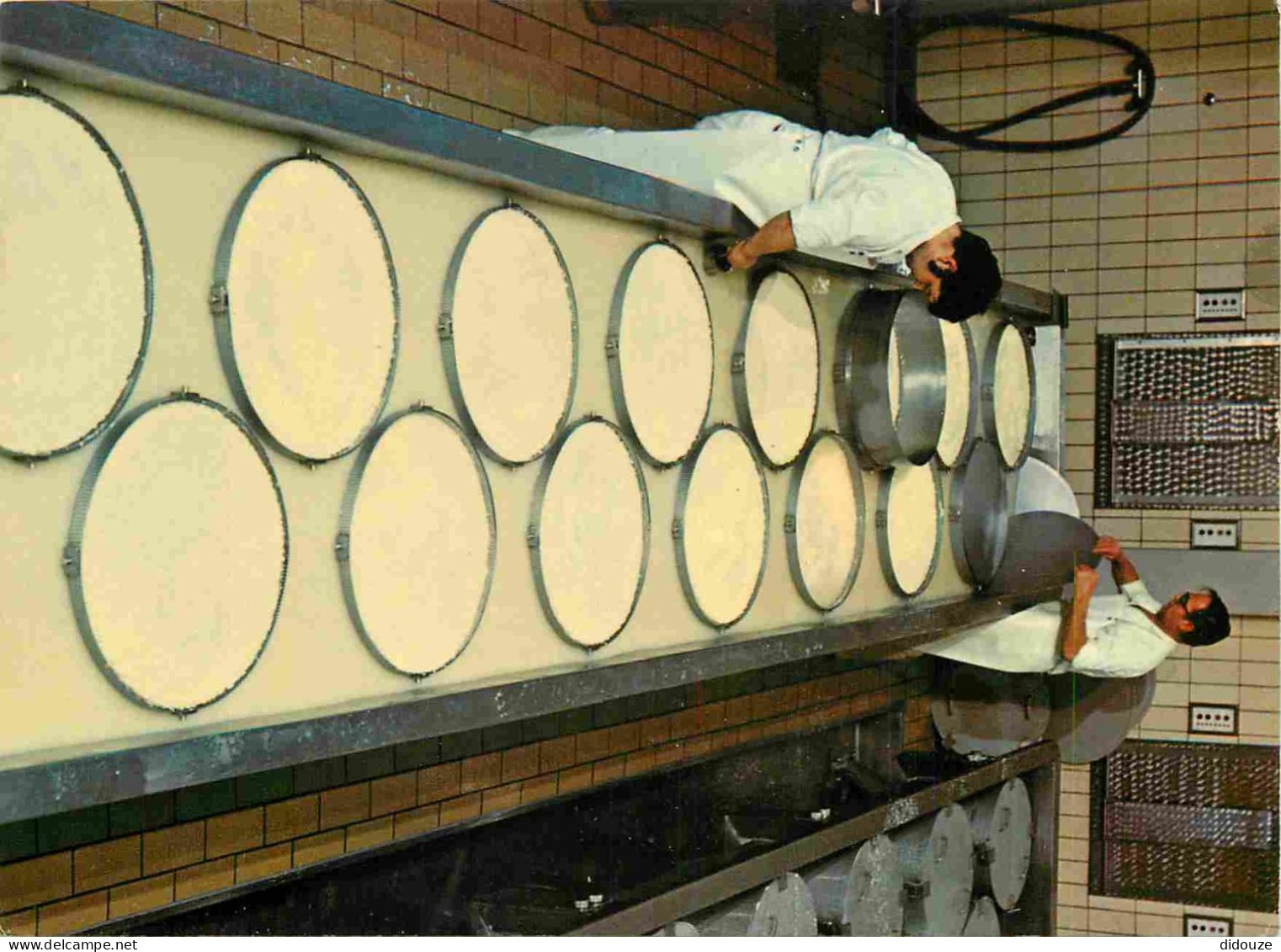 Postcard - Crafts - Cheese - Cheeses - Cheese Factory - Gruyères - Cheese Maker