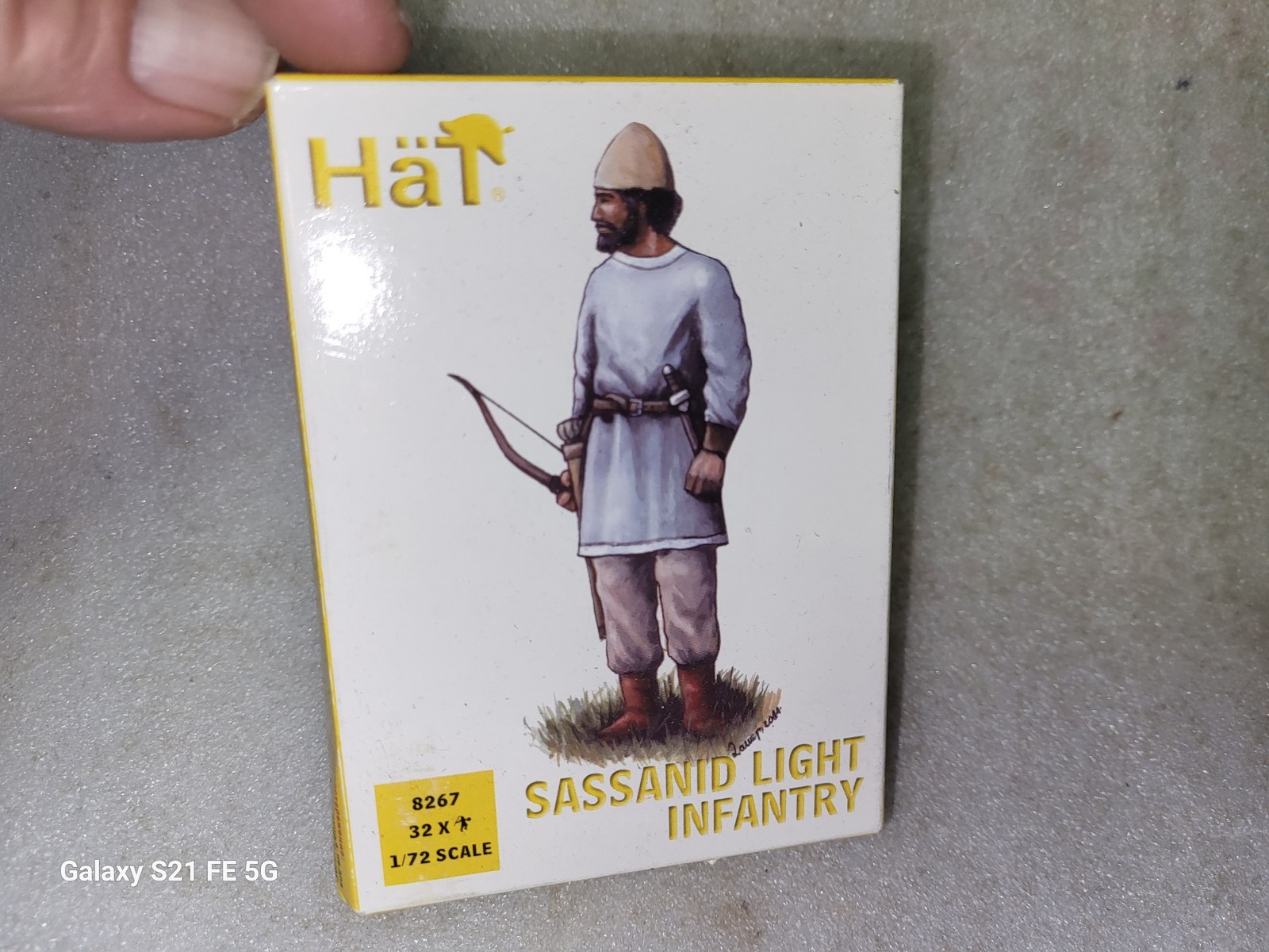 Hat Industries Sassanid Light Infantry Soldier Figures 1/72 #8267