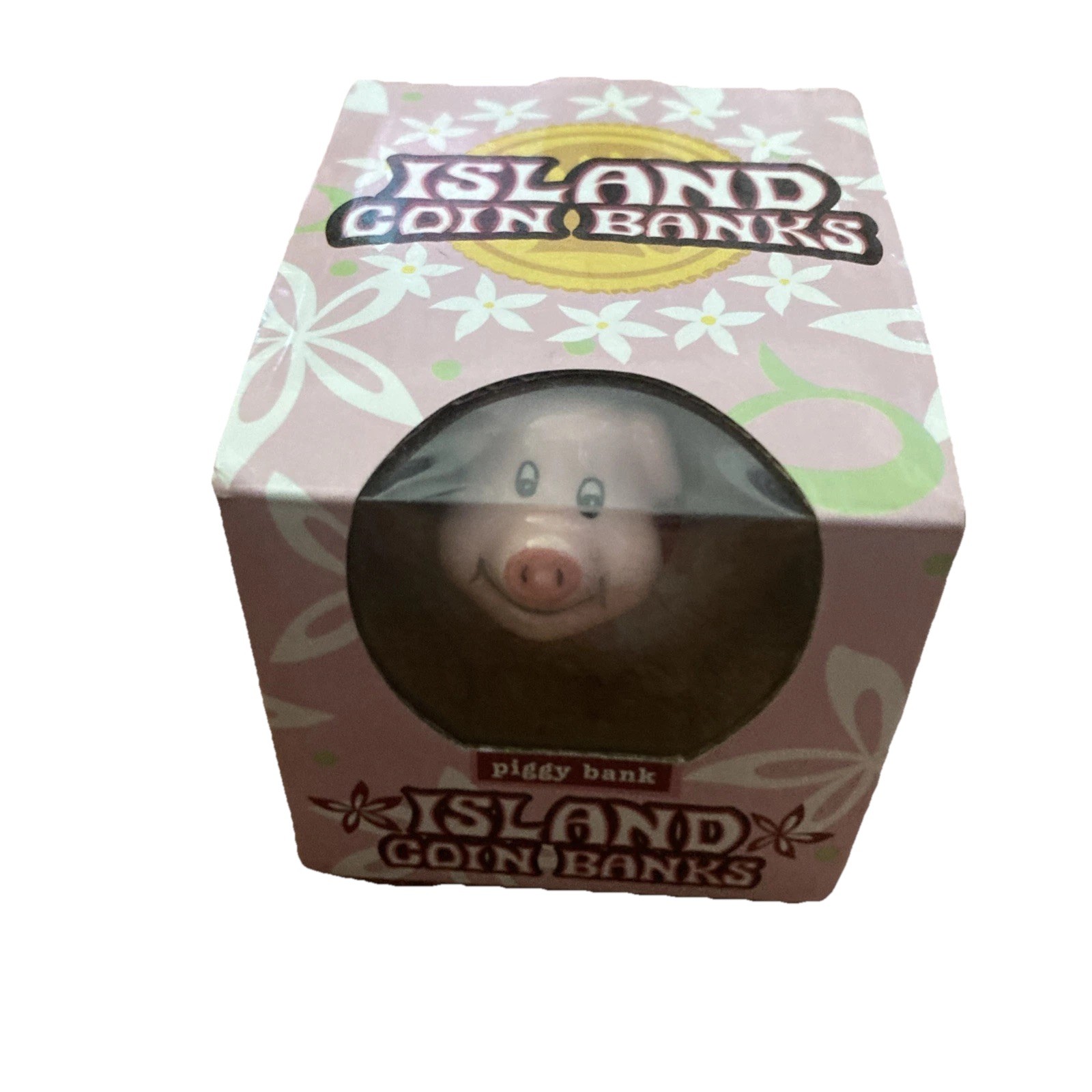 The Islander Group Island Coin Banks Piggy Bank *PUA* Pig Hawaii About 5”—2004