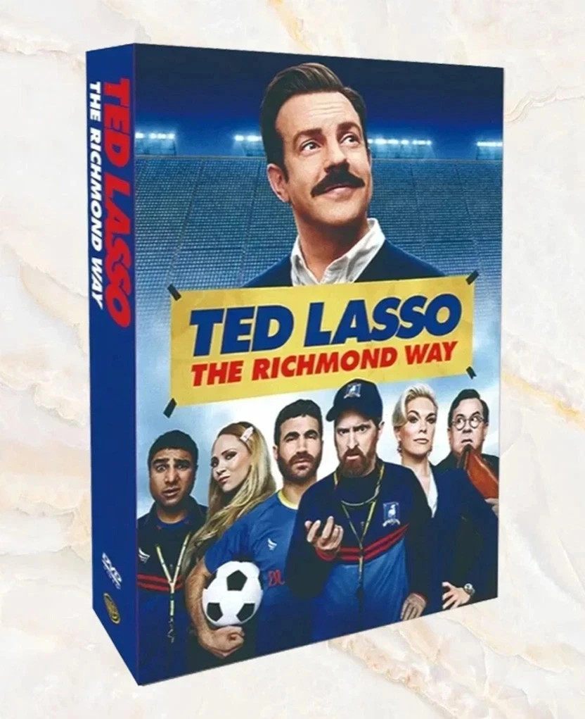 Ted Lasso: the Complete Series season 1-3 (DVD, 7-Disc Set )region 1!**