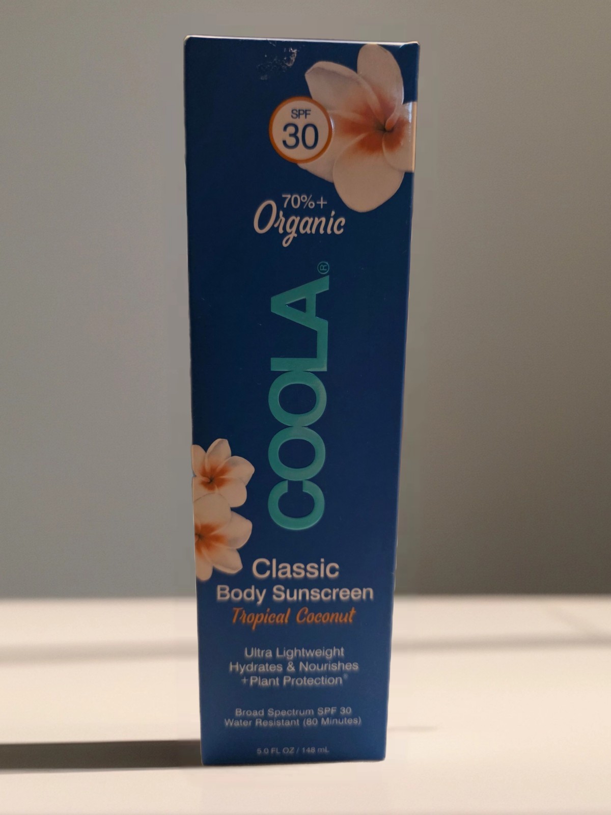 COOLA Classic Body Sunscreen Tropical Coconut Organic SPF 30 (5.0oz./148ml)