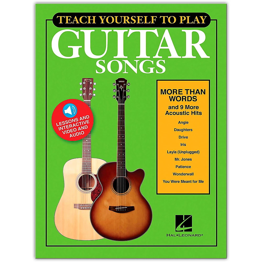 Hal Leonard Teach Yourself To Play "More Than Words" & 9 Acoustic Hits Guitar