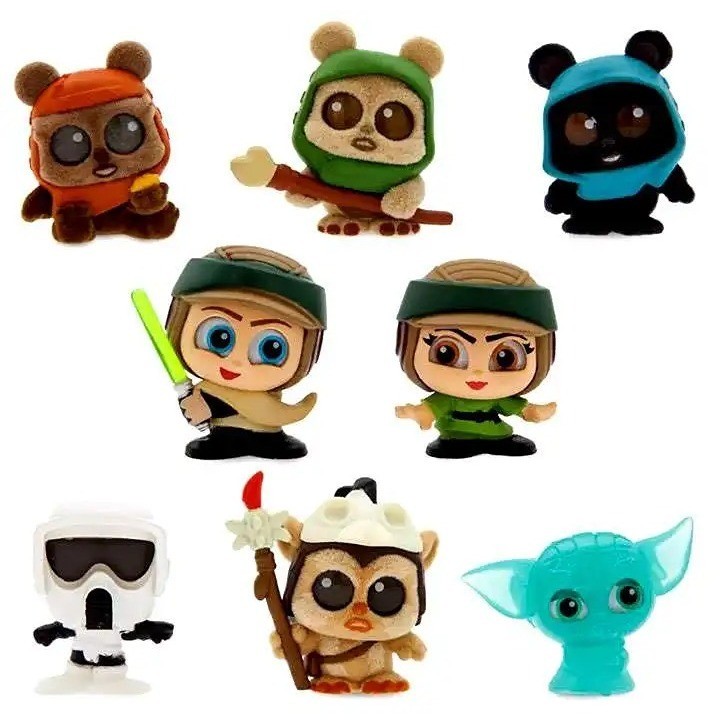 STAR WARS Doorables Ewok Village Collection Peek, Collectible Figures. New!