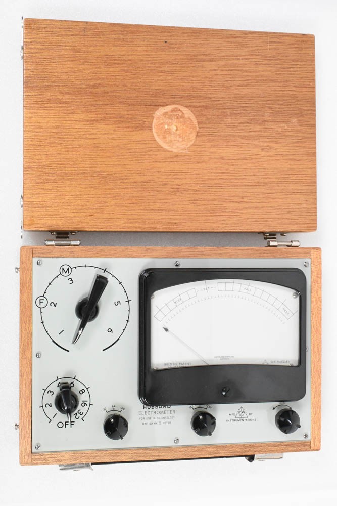 Scientology Original British Mark Mk V E-Meter Hubbard Electrometer