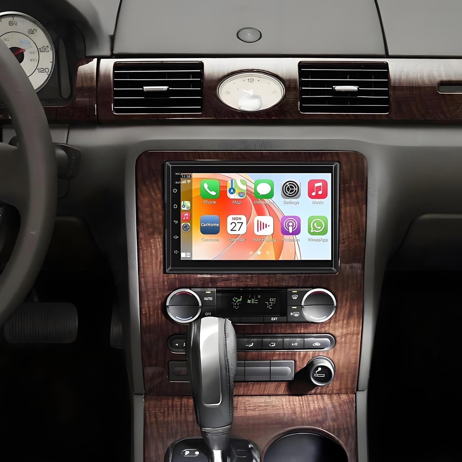 7 Inch Touchscreen Android 13 Car Stereo with Carplay Android Auto WiFi BT