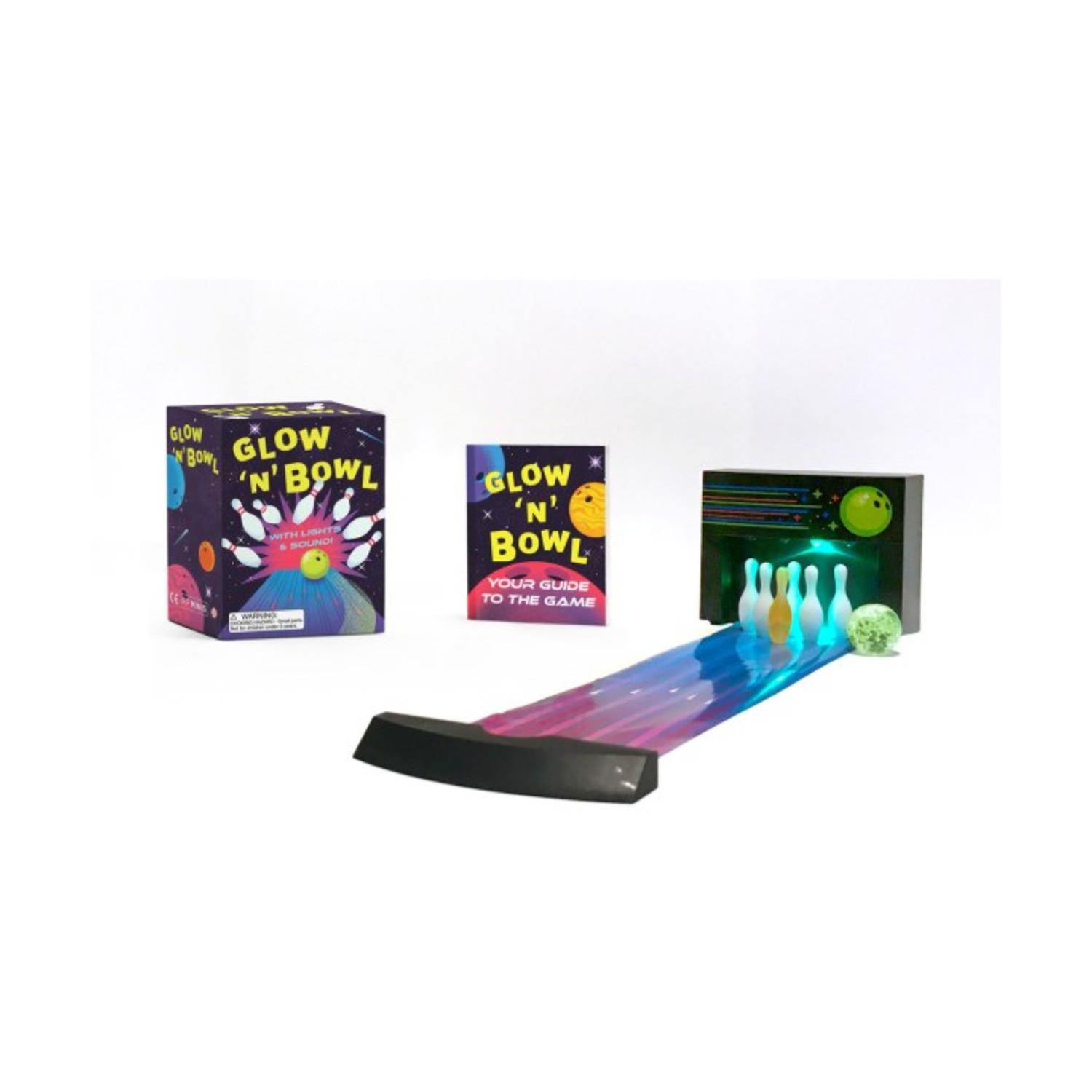 Running Press Toys, Movies & More Glow 'n' Bowl Box New