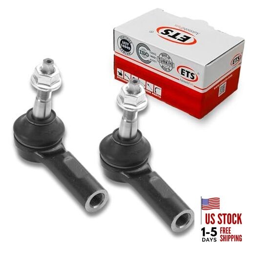  2Pc Front Outer Tie Rod End Kit ES801123 Fits 2019-2022 Ram 1500 Classic / 