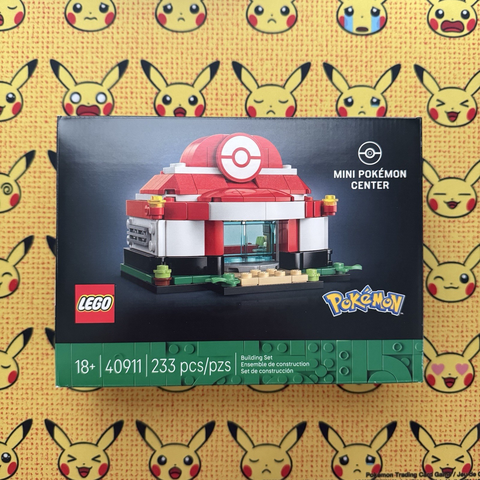 LEGO Mini Pokémon Center 40911 Exclusive GWP – New In Box