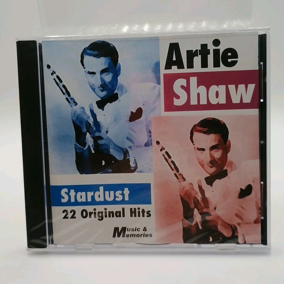 Stardust 22 Original Hits by Artie Shaw (CD) Brand New Sealed!