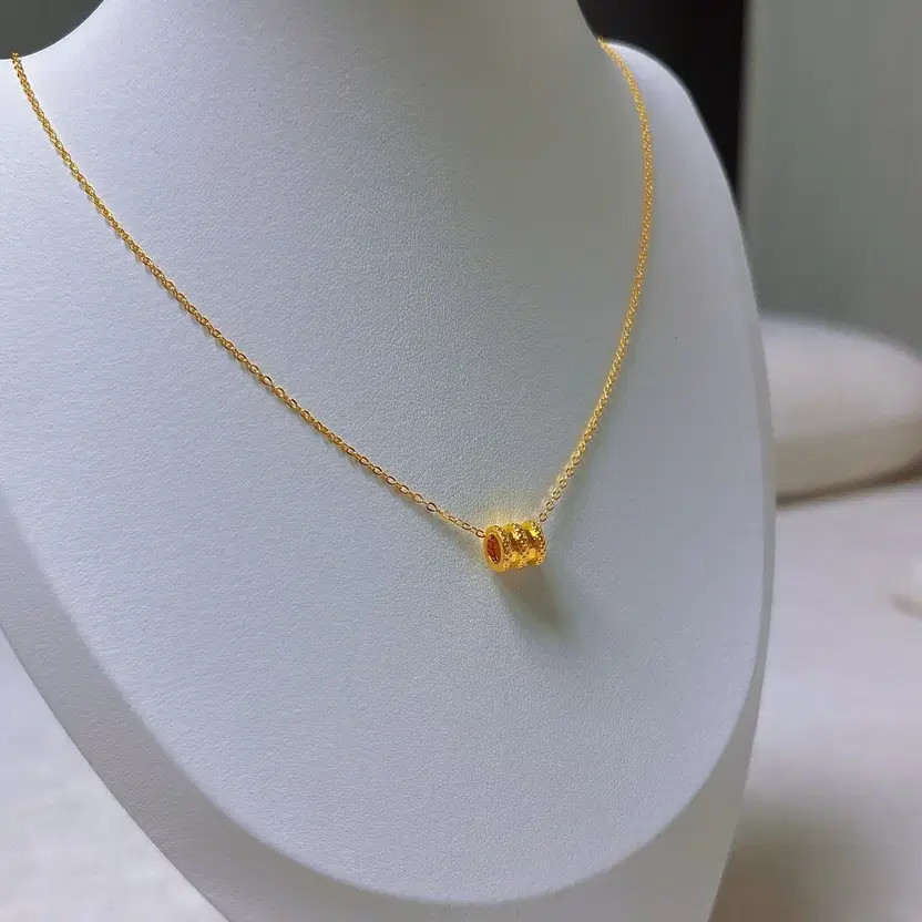 24k Gold Necklace 0.19g with Gift Case (NEW)
